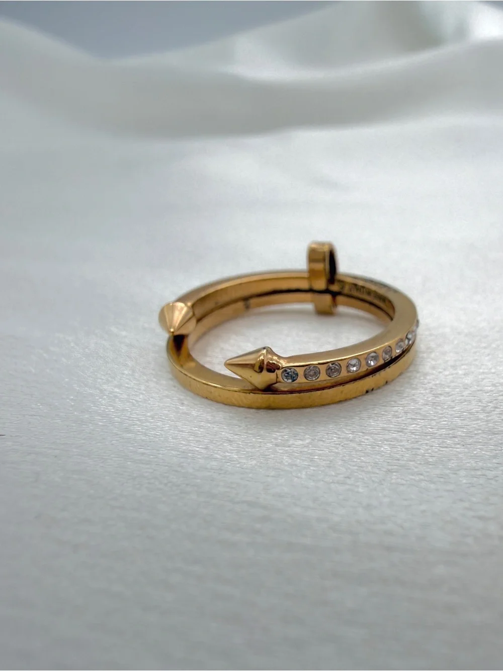 Vita Fede Mini Titan Crystal Stacked Ring